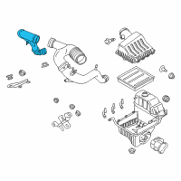 OEM 2014 Ford F-150 Inlet Tube Diagram - DL3Z-9R530-A