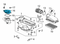 OEM 2022 Acura TLX TUBE, AIR IN. Diagram - 17253-6S8-A00