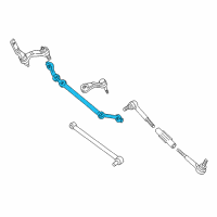 OEM 1999 GMC Savana 2500 Rod Kit, Steering Linkage Connect Diagram - 26048566