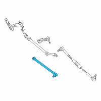 OEM 1996 GMC Savana 1500 Relay Rod Diagram - 26050382