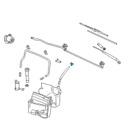 OEM 1998 Toyota Land Cruiser Elbow Diagram - 85355-32110