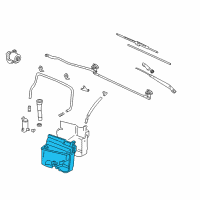 OEM 2005 Toyota Land Cruiser Reservoir Assembly Diagram - 85325-60140