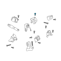 OEM Chrysler Cirrus Bolt-HEXAGON Head Diagram - 6101514
