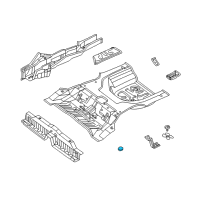 OEM Hyundai Elantra Coupe Plug Diagram - 17313-25000