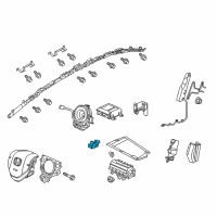 OEM 2012 Honda Civic Sensor Assy., Side Impact Diagram - 77970-TR0-L11