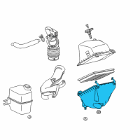 OEM Toyota RAV4 Filter Case Diagram - 17701-0V120