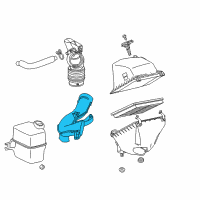 OEM Toyota RAV4 Air Inlet Duct Diagram - 17751-0V041