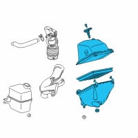 OEM 2015 Toyota RAV4 Air Cleaner Assembly Diagram - 17700-0V140