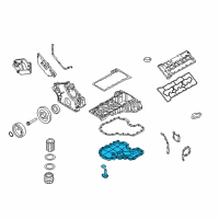 OEM 2013 BMW 760Li Lower Pan Diagram - 11-13-7-578-303