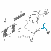 OEM 2018 Ford Fusion Hose Assembly Diagram - HS7Z-8B081-A