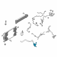 OEM Ford Edge Auxiliary Pump Diagram - F2GZ-18D473-A