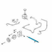 OEM 2012 Chevrolet Caprice Cooler, P/S Fluid Diagram - 92251657