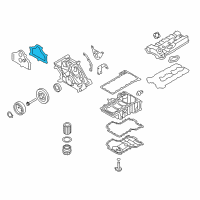 OEM 2011 BMW 750Li Gasket Diagram - 11-12-7-566-281