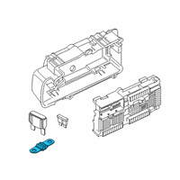 OEM 2020 BMW 740i xDrive Fuse Diagram - 61-13-9-283-441