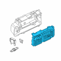 OEM 2021 BMW 745e xDrive POWER DISTRIBUTION BOX, REAR Diagram - 61-14-8-713-127