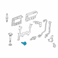 OEM 2011 Honda Accord Sensor Assembly, Tdc Diagram - 37510-R40-A01