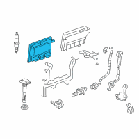 OEM Honda Civic Electronic Control Diagram - 37820-RX0-A22