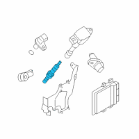 OEM 2020 Nissan GT-R Spark Plug Diagram - 22401-JF01D