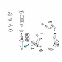 OEM 2016 Lexus IS350 Cam Assy, Camber Adjust Diagram - 48190-77010