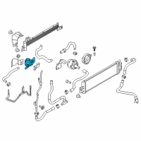 OEM 2017 Infiniti Q60 Motor Assembly - Sub Cooling Diagram - 21580-5CA6A