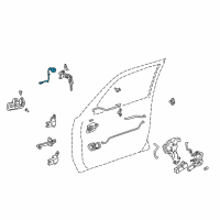 OEM Toyota Camry Lock Switch Diagram - 84903-33100