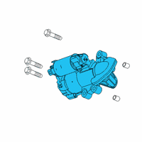 OEM Cadillac XT6 Starter Diagram - 12716371