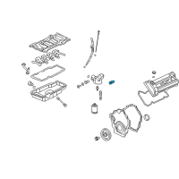 OEM Cadillac Eldorado Sensor Diagram - 12635958