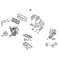OEM Jeep Wagoneer Engine Oil Indicator Diagram - 53021322AG