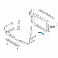 OEM Hyundai Ambient Temperature Sensor Assembly Diagram - 96985-2V100