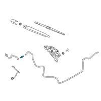 OEM 2022 Hyundai Santa Fe Connector-Windshield Washer Diagram - 98516-A9000