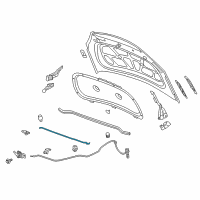 OEM 2015 Buick Verano Support Rod Diagram - 20985077