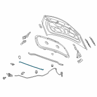 OEM 2013 Buick Verano Support Rod Diagram - 20985077