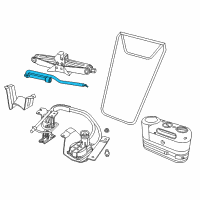 OEM 2015 Jeep Renegade Wrench-Wheel Lug Nut Diagram - 68073635AB