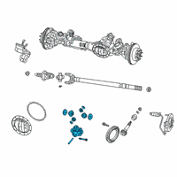 OEM 2015 Ram 3500 Different-Differential Diagram - 68216948AA