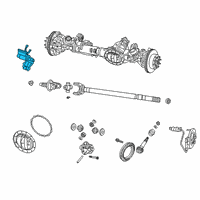 OEM 2019 Ram 2500 Axle Locker Diagram - 68449574AA