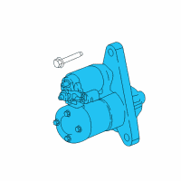 OEM 2017 Nissan Rogue Motor Assy-Starter Diagram - 23300-4BC0A