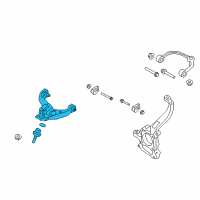 OEM 2017 Ford F-150 Lower Control Arm Diagram - FL3Z-3079-C