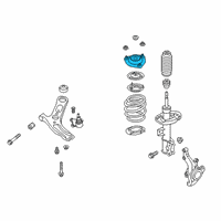 OEM 2019 Hyundai Veloster N Insulator Assembly-Strut Diagram - 54610-K9000