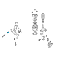 OEM 2021 Hyundai Veloster N Bush-FR LWR Arm"A" Diagram - 54551-S0000