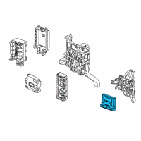 OEM 2019 Chevrolet Silverado 1500 Body Control Module Assembly Diagram - 13508761