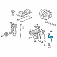 OEM 2018 Cadillac ATS Oil Cooler Diagram - 12658740