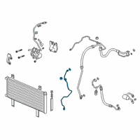 OEM 2019 Honda Insight PIPE COMP, RECEIVER Diagram - 80341-TXM-A01