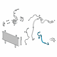 OEM 2019 Honda Insight Hose Complete Discharge Diagram - 80315-TXM-A01