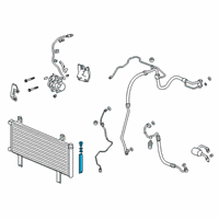 OEM 2020 Honda Insight Set Desiccant Bag Diagram - 80101-TWA-A01