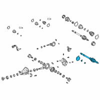 OEM 2000 Toyota RAV4 Outer Joint Diagram - 42370-49016