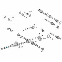 OEM Toyota Camry Outer Seal Diagram - 90311-38068