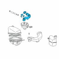 OEM 2000 Toyota Solara Hose Diagram - 17881-03110