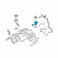 OEM 2020 Nissan 370Z Fuel Tank Sending Unit Diagram - 25060-6GC0A