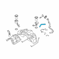 OEM 2013 Nissan 370Z Hose-Filler Diagram - 17228-1EA0A