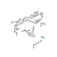 OEM 2003 Oldsmobile Aurora Adjust Bolt Diagram - 11519299